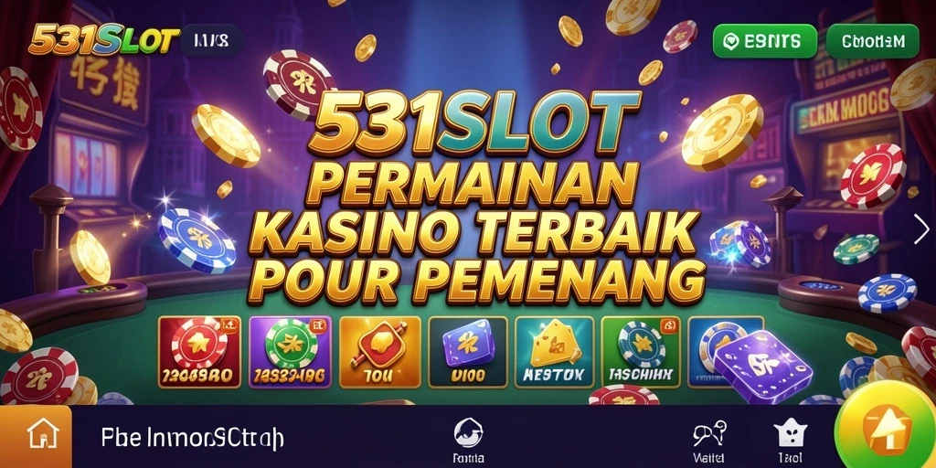 Screenshot utama 531SLOT menampilkan gameplay slot yang seru dan menarik.
