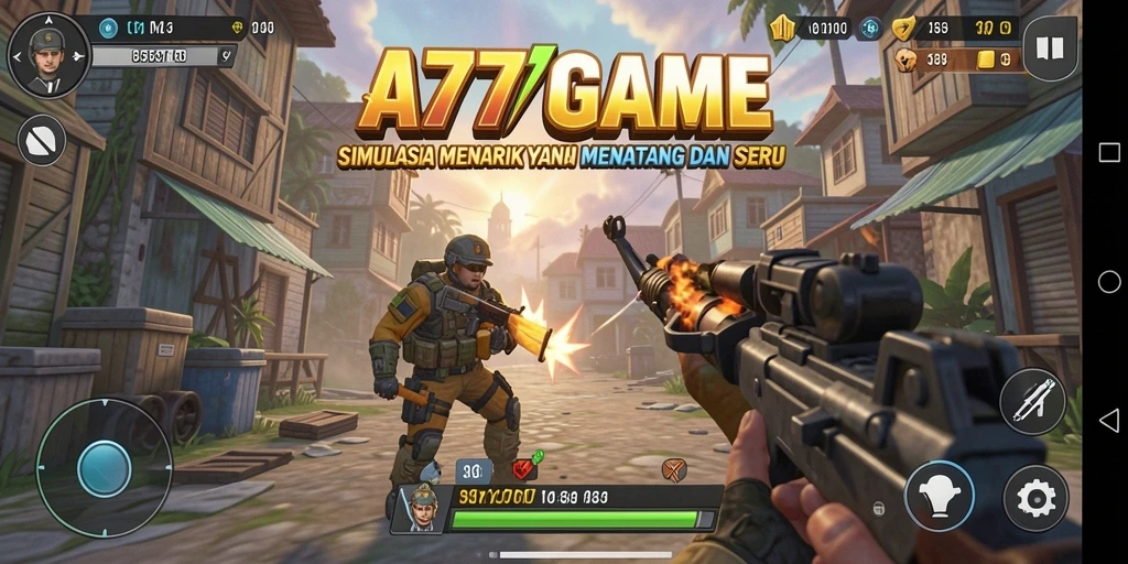 Tampilan gameplay menarik dari A777GAME dengan berbagai simulasi.