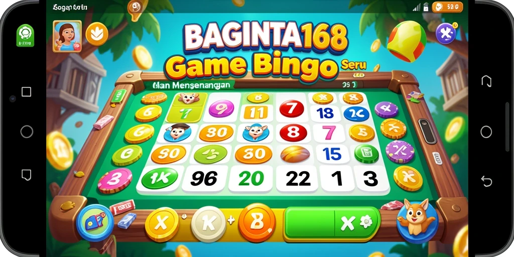 Tampilan menarik gameplay Bingo di BAGINTA168.