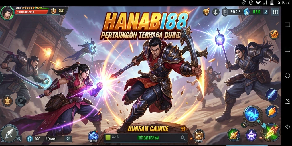 Tampilan gameplay seru dari HANABI88 dengan pertarungan mendebarkan.