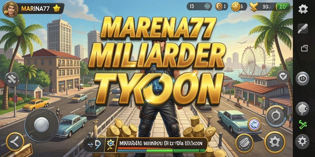 Tampilan gameplay menarik dari MARINA77 sebagai game Tycoon.