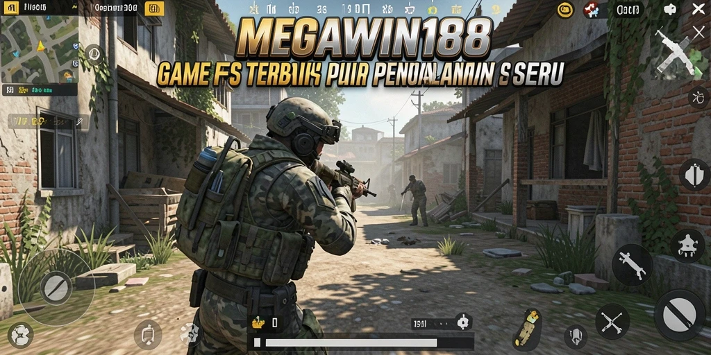 Tangkapan layar dari gameplay seru di MEGAWIN188 dengan aksi FPS.