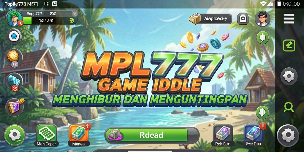 Tampilan menarik dari gameplay Idle MPL777 dengan elemen strategi.