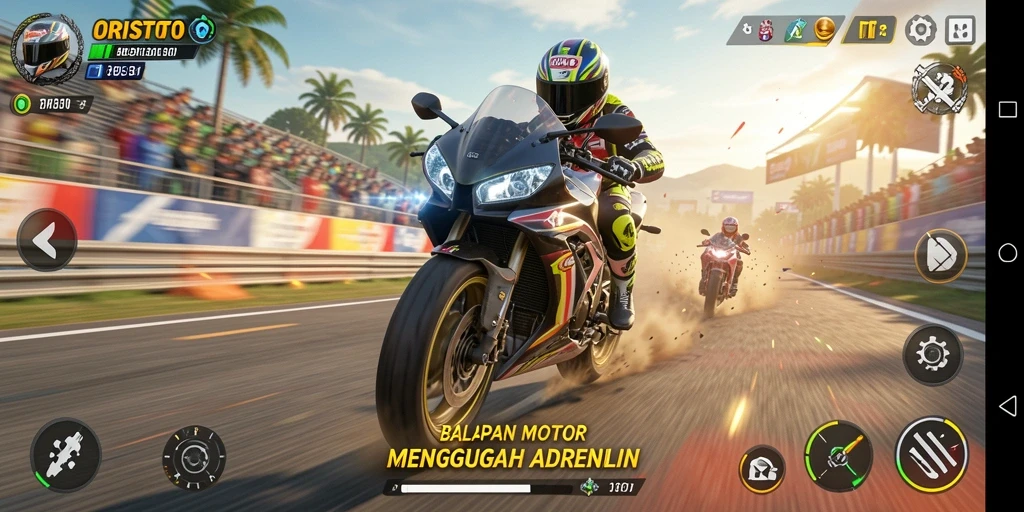 Tangkap aksi balapan mendebarkan dalam ORISTOTO.