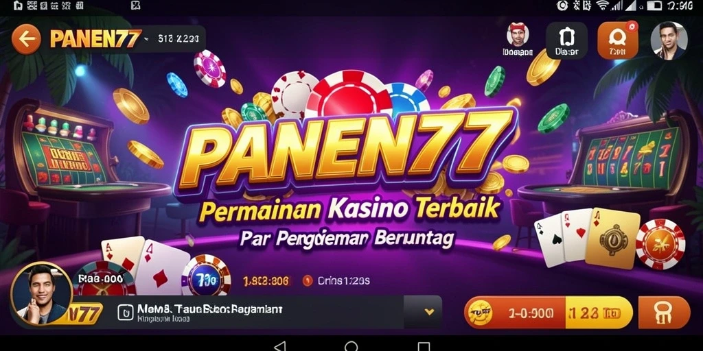 Tampilan menarik gameplay Kasino di PANEN77 dengan grafis yang memukau.