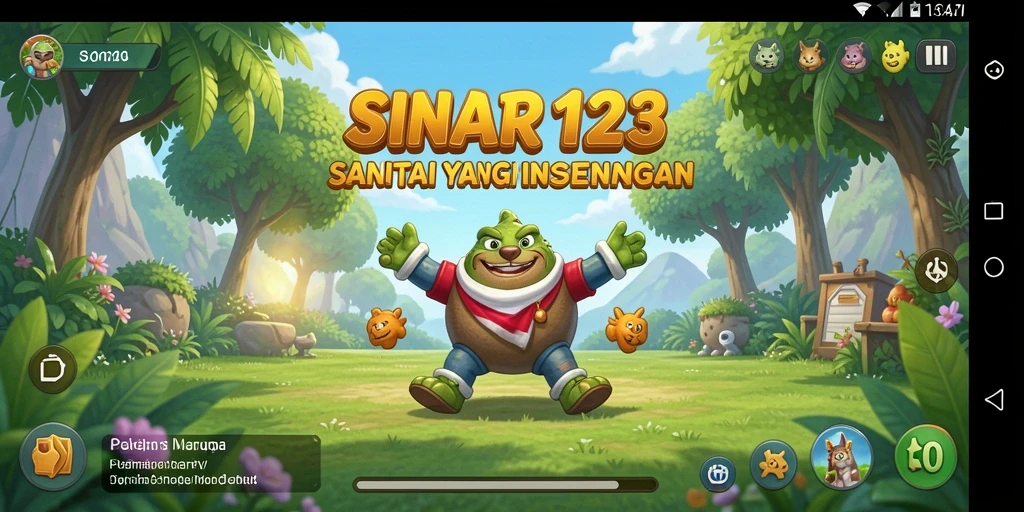 Tampilan seru gameplay SINAR123 dengan fitur menantang.