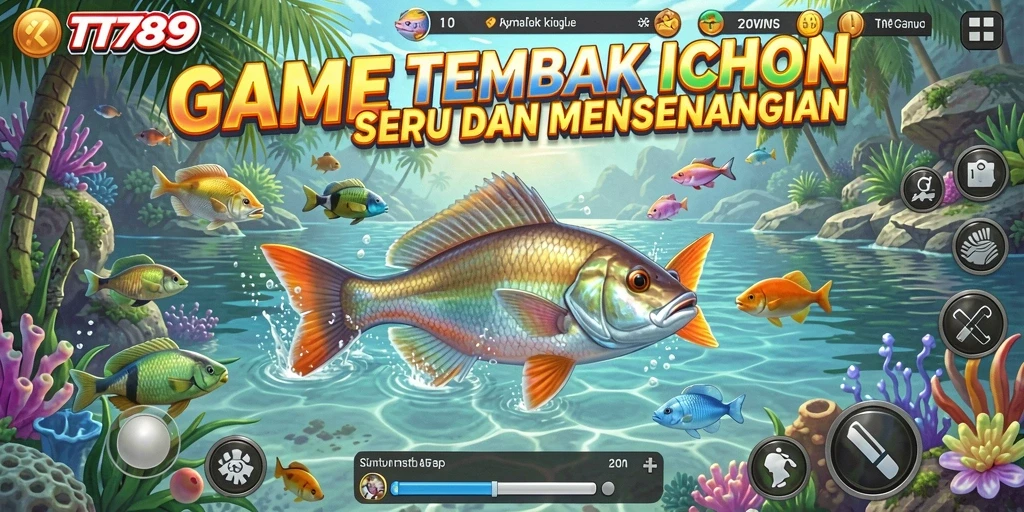 Gameplay seru Tembak Ikan dengan beragam tantangan.